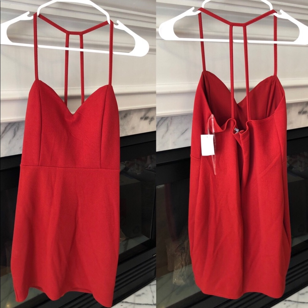 Burnt Orange Bodycon Dress